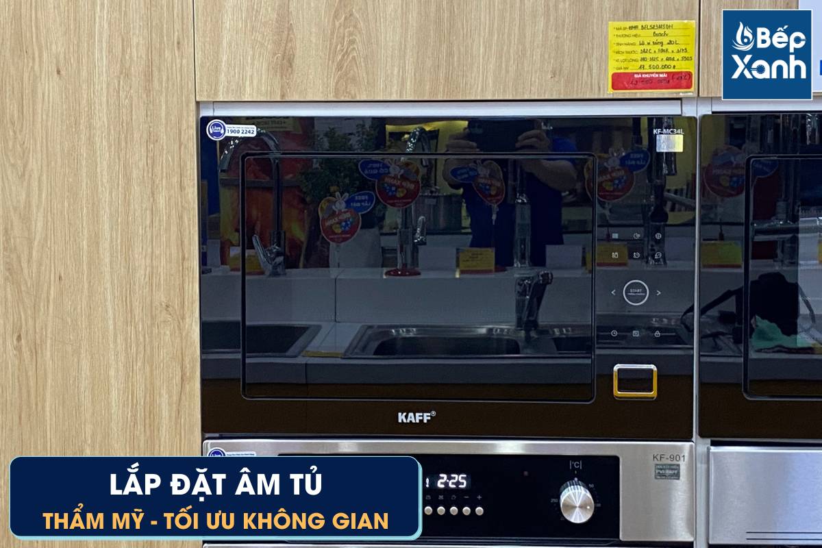 Lò vi sóng âm tủ KF MC34L lắp âm tủ