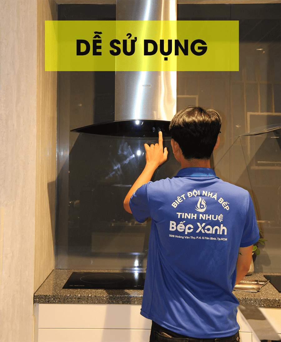 Malloca MC 7018HS dễ dàng sử dụng