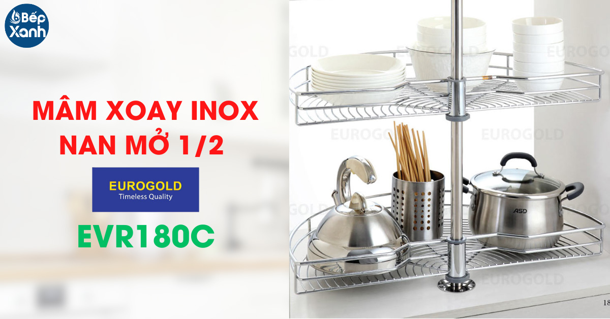 Mâm Xoay 1/2 Eurogol EVR180C Mâm Xoay 1/2 Eurogol EVR180C