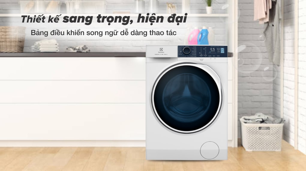 Máy giặt Electrolux Inverter 9 kg EWF9024P5WB - Thiết kế sang trọng hiện đại