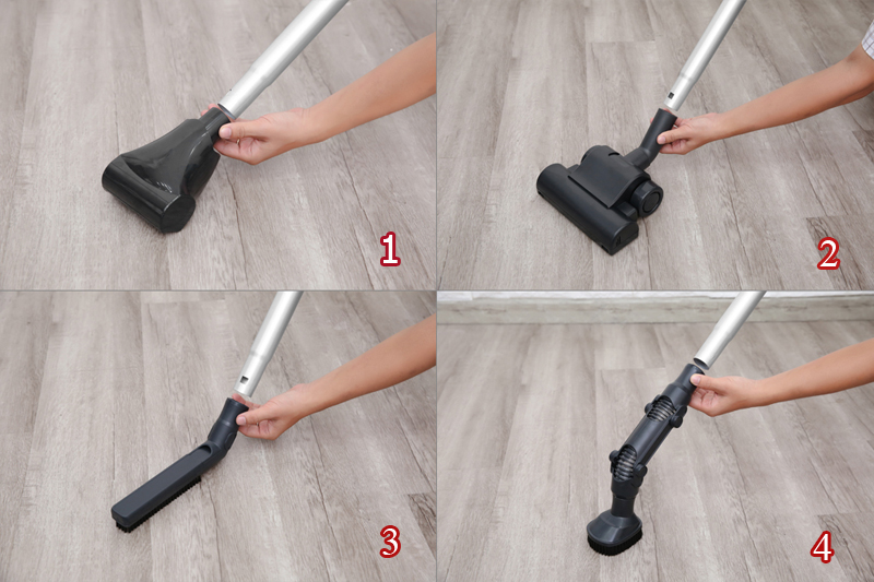 Bộ 8 đầu hút - 1 - Máy hút bụi Electrolux EC41-6CR Bộ 8 đầu hút - 1 - Máy hút bụi Electrolux EC41-6CR