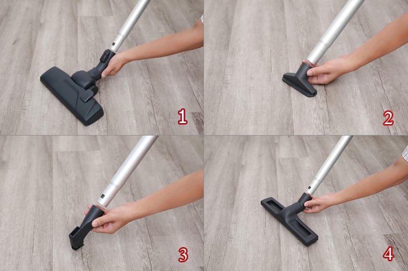 Bộ 8 đầu hút - 2 - Máy hút bụi Electrolux EC41-6CR Bộ 8 đầu hút - 2 - Máy hút bụi Electrolux EC41-6CR