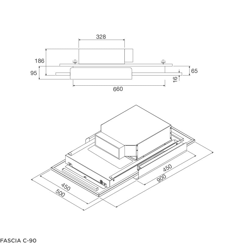 MÃ¡y hÃºt khÃ³i, khá»­ mÃ¹i FASCIA C-90