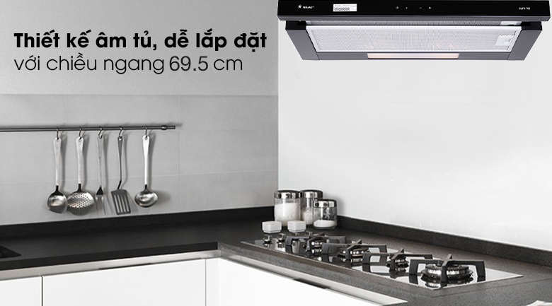 Máy hút mùi Pramie ALP9-70 - Chiều ngang 69.5 cm Máy hút mùi Pramie ALP9-70 - Chiều ngang 69.5 cm