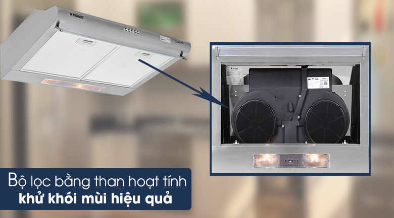 Máy hút mùi Pramie CL9S-700 - Bộ lọc Máy hút mùi Pramie CL9S-700 - Bộ lọc