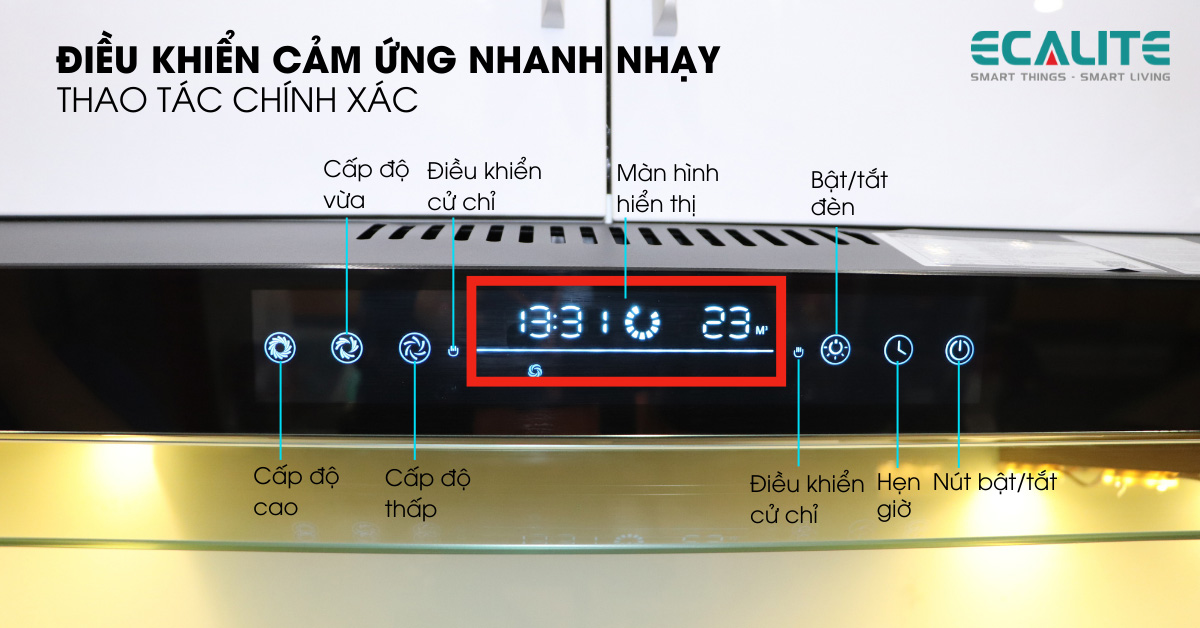 điều khiển cảm ứng máy hút mùi classic EH-CL700T