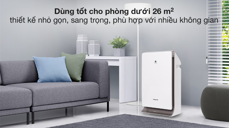 Nhỏ gọn, sang đẹp - Máy lọc không khí Panasonic F-PXM35A-S Nhỏ gọn, sang đẹp - Máy lọc không khí Panasonic F-PXM35A-S