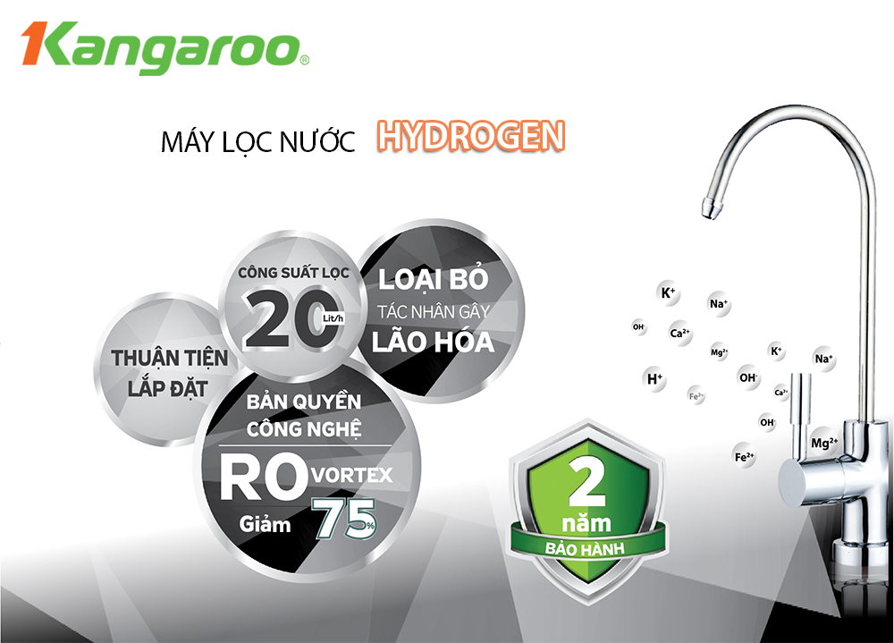 Máy lọc nước Kangaroo Hydrogen