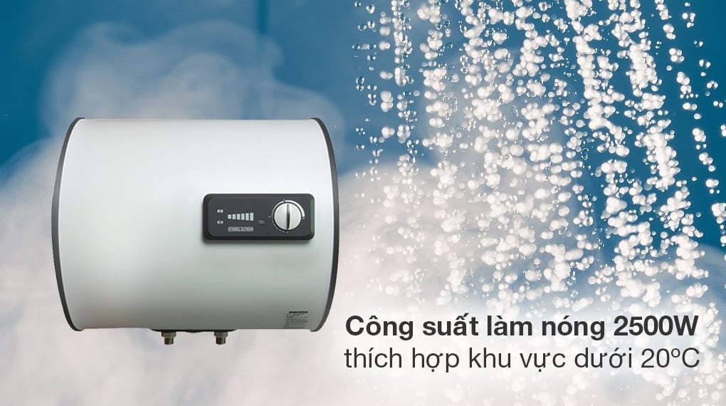 Máy nước nóng gián tiếp Stiebel Eltron 30 lít 2500W ESH 30 H Plus T-VN - Đặc điểm làm nóng Máy nước nóng gián tiếp Stiebel Eltron 30 lít 2500W ESH 30 H Plus T-VN - Đặc điểm làm nóng