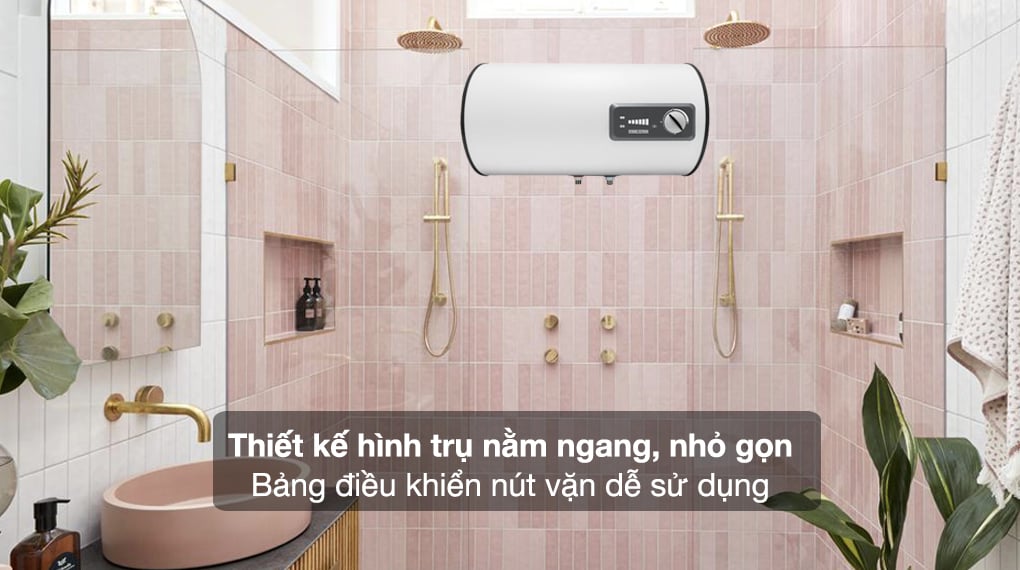 Máy nước nóng gián tiếp Stiebel Eltron 80 lít ESH 80 H Plus T-VN - Thiết kế hình trụ nằm ngang, nhỏ gọn cùng bảng điều khiển nút vặn dễ sử dụng Máy nước nóng gián tiếp Stiebel Eltron 80 lít ESH 80 H Plus T-VN - Thiết kế hình trụ nằm ngang, nhỏ gọn cùng bảng điều khiển nút vặn dễ sử dụng