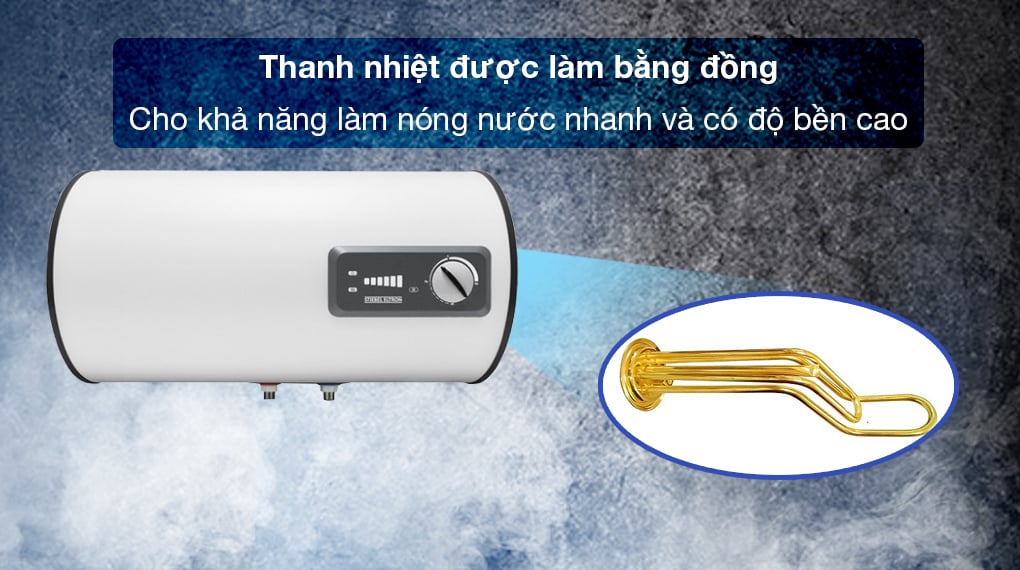 Máy nước nóng gián tiếp Stiebel Eltron 80 lít ESH 80 H Plus T-VN - Thanh nhiệt làm bằng đồng cho hiệu quả làm nước nóng nhanh, độ bền cao Máy nước nóng gián tiếp Stiebel Eltron 80 lít ESH 80 H Plus T-VN - Thanh nhiệt làm bằng đồng cho hiệu quả làm nước nóng nhanh, độ bền cao