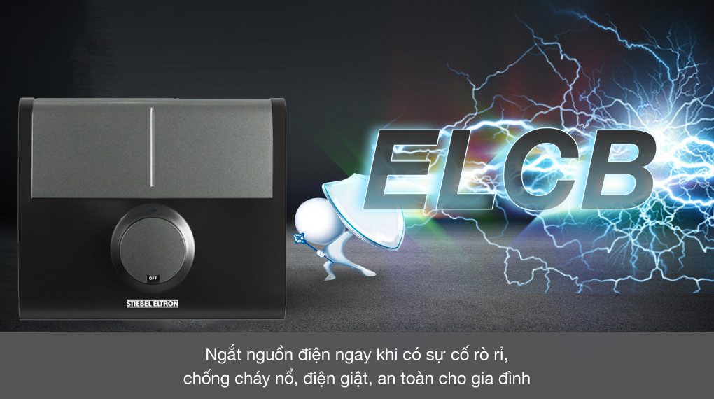 Máy nước nóng trực tiếp Stiebel Eltron 8000W DDC 8 EC - Các chế độ an toàn Máy nước nóng trực tiếp Stiebel Eltron 8000W DDC 8 EC - Các chế độ an toàn