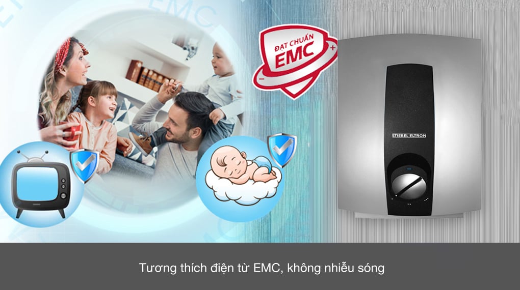 Máy nước nóng trực tiếp Stiebel Eltron 6000W DHC 6 EC - Các tiện ích đi kèm Máy nước nóng trực tiếp Stiebel Eltron 6000W DHC 6 EC - Các tiện ích đi kèm