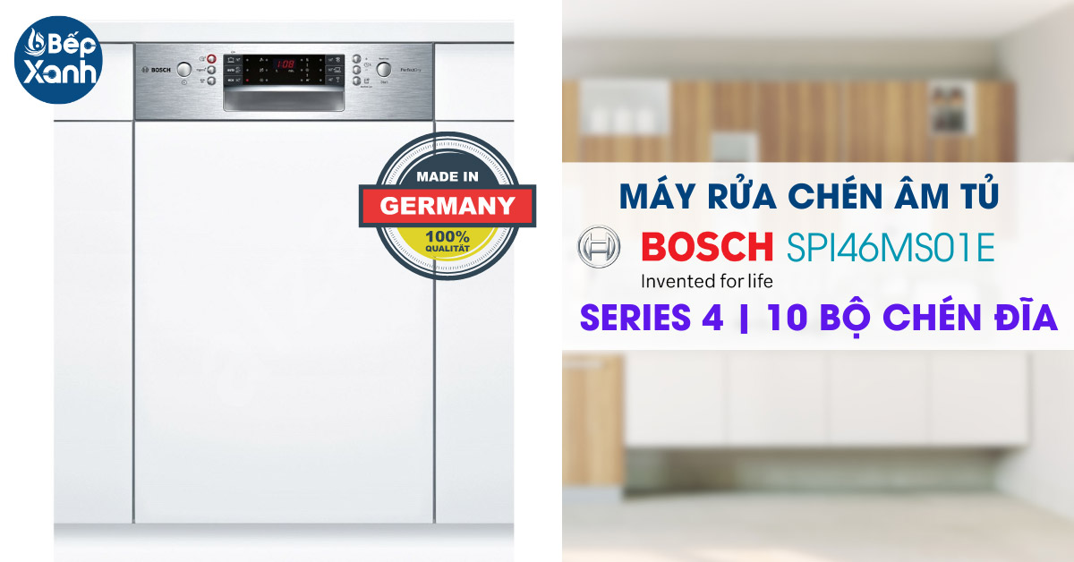 Máy rửa bát Bosch HMH.SPI46MS01E Máy rửa bát Bosch HMH.SPI46MS01E