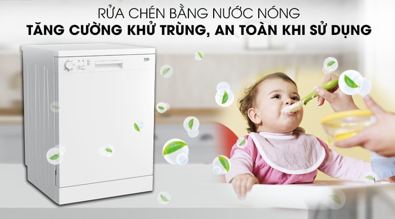 Đánh bay vết bẩn cứng đầu nhờ công nghệ rửa nước nóng Đánh bay vết bẩn cứng đầu nhờ công nghệ rửa nước nóng