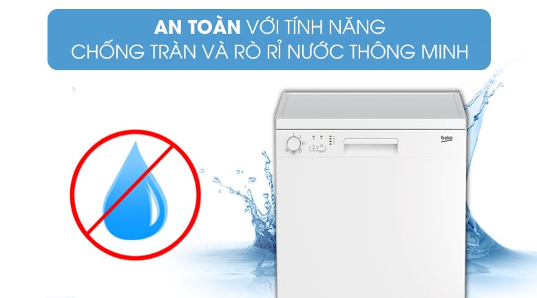 An toàn khi sử dụng nhờ trang bị thiết bị chống tràn An toàn khi sử dụng nhờ trang bị thiết bị chống tràn