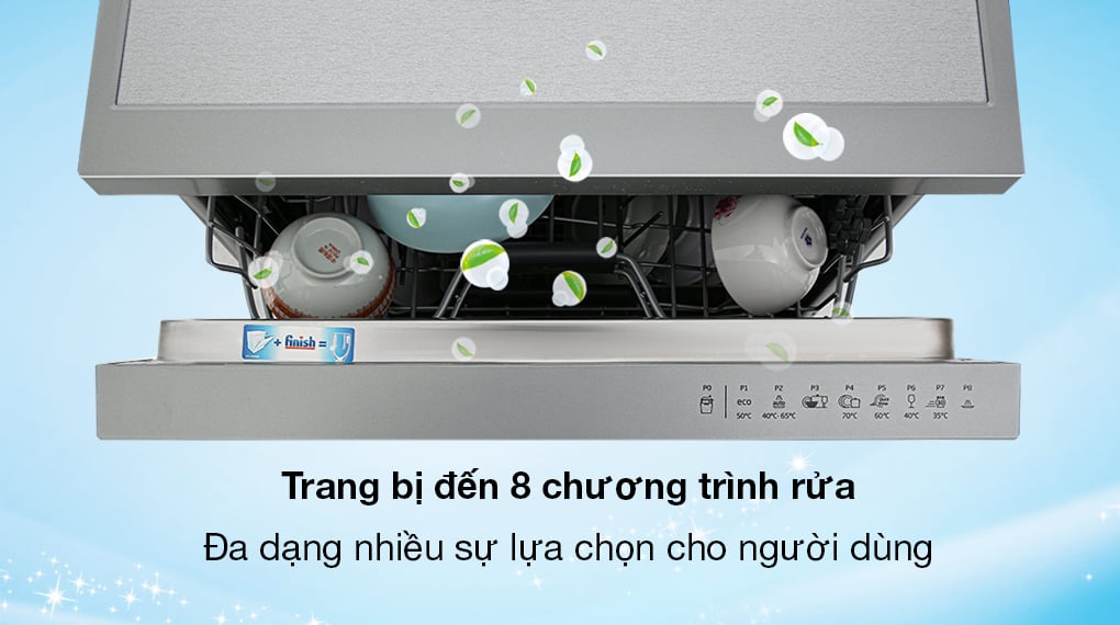 Máy rửa bát độc lập có sấy Beko DFN28424X - Trang bị đến 8 chương trình đa dạng sự lựa chọn cho người dùng Máy rửa bát độc lập có sấy Beko DFN28424X - Trang bị đến 8 chương trình đa dạng s��� lựa chọn cho người dùng