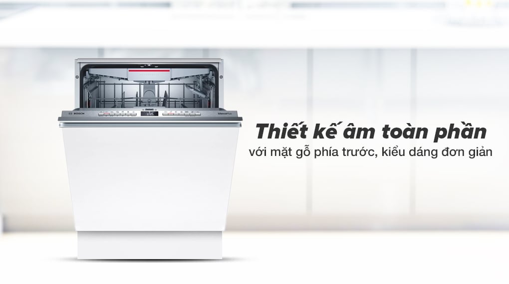 Máy rửa chén âm toàn phần Bosch SMV4ECX14E - Thiết kế Máy rửa chén âm toàn phần Bosch SMV4ECX14E - Thiết kế