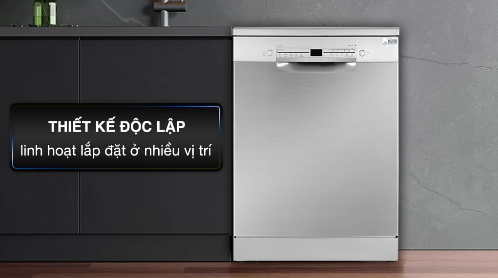 Máy rửa chén độc lập Bosch SMS2IVI61E - Thiết kế Máy rửa chén độc lập Bosch SMS2IVI61E - Thiết kế