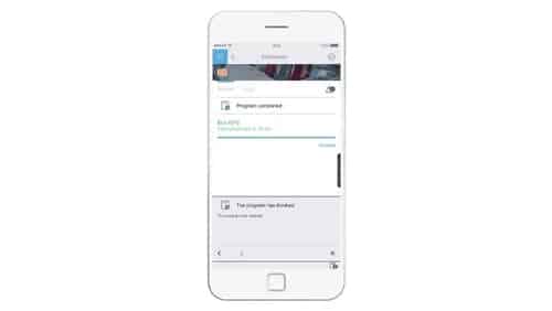 Máy rửa bát độc lập Bosch SMS4HVW33E-Serie 4 21 Thông báo đẩy – luôn được cập nhật với HomeConnect