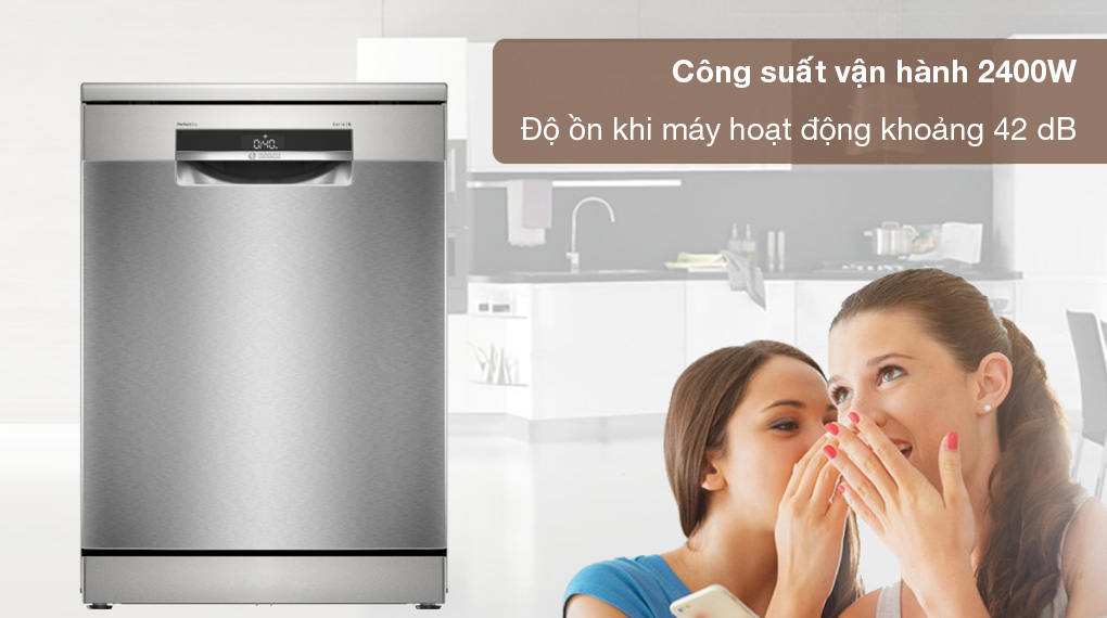 Máy rửa chén độc lập Bosch SMS6ZDI08E - Công suất Máy rửa chén độc lập Bosch SMS6ZDI08E - Công suất