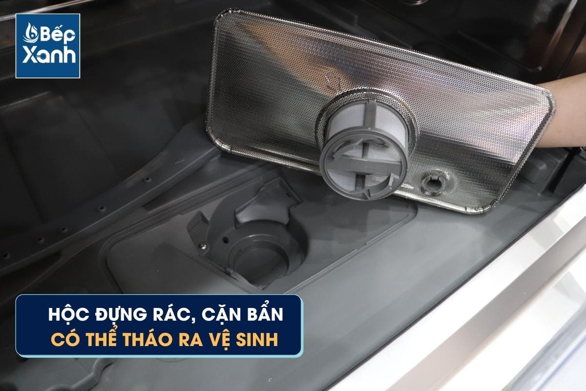 Hộc đựng rác có thể tháo lắp