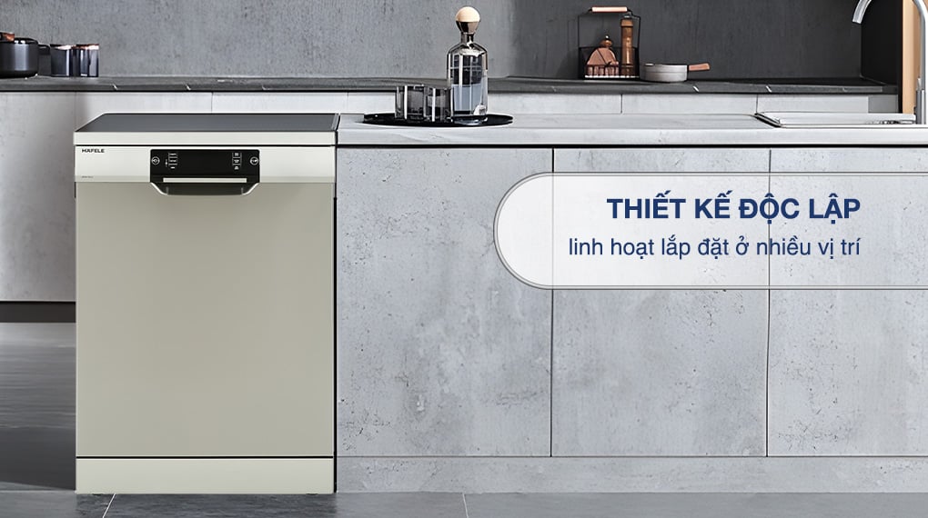 Máy rửa chén độc lập Hafele HDW F60C (533.23.200) - Thiết kế