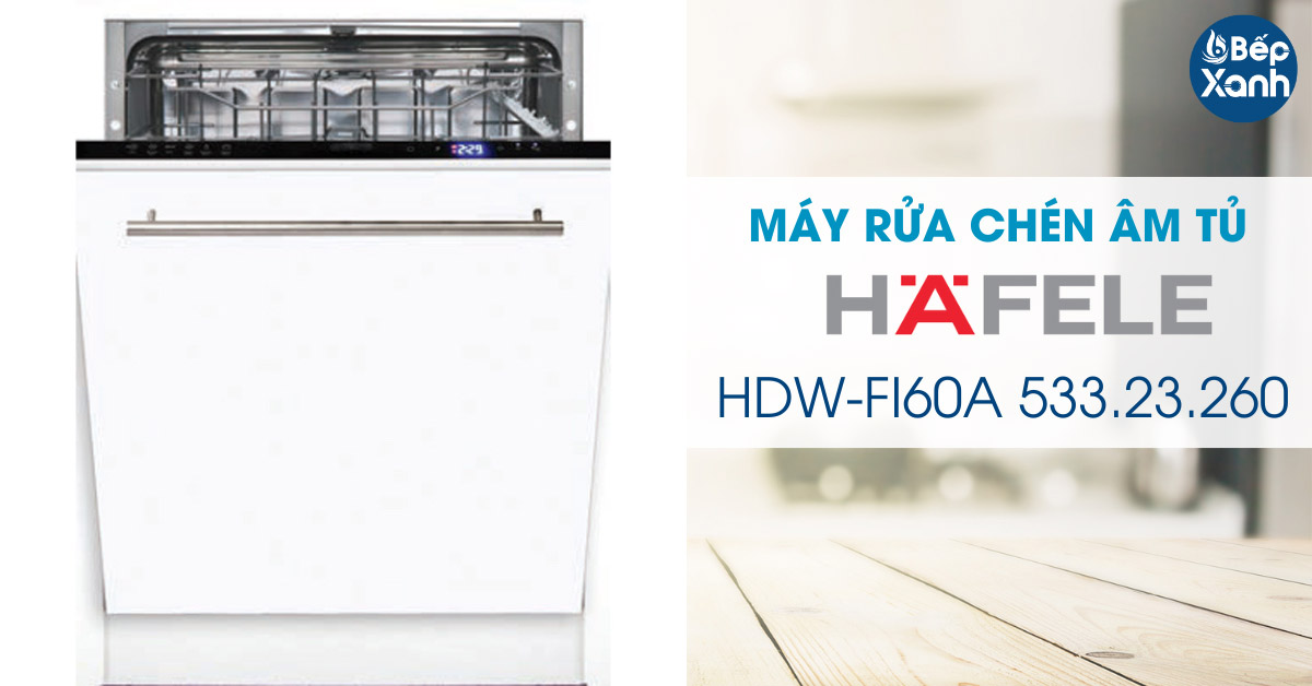 Máy rửa chén Hafele HDW-FI60A 533.23.260