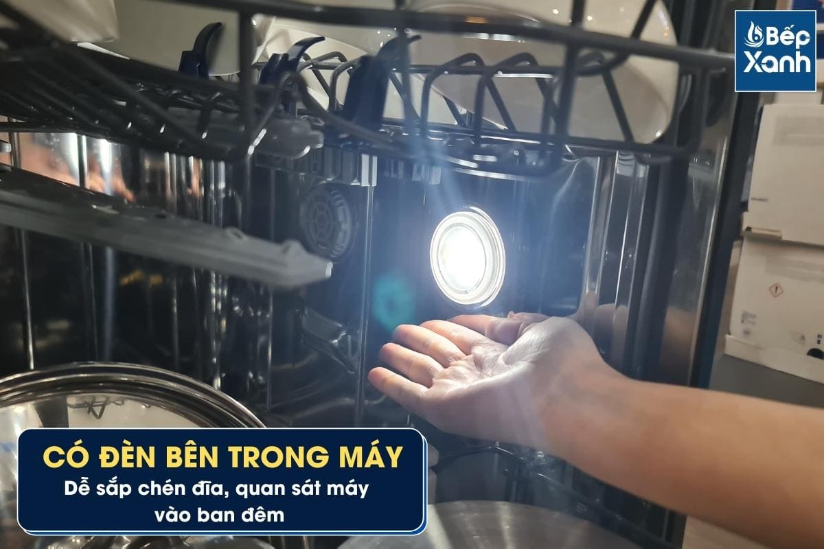 Máy rửa chén 533.23.310 có đèn