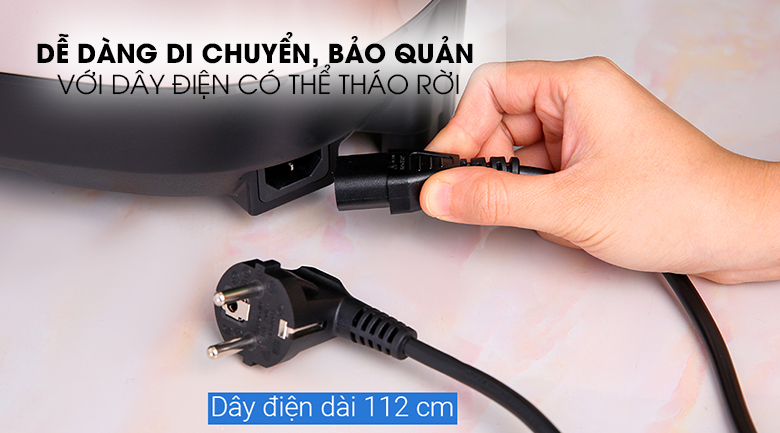 Dây điện nồi cơm điện tử Midea MB-FS5023 1.8 lít Dây điện nồi cơm điện tử Midea MB-FS5023 1.8 lít