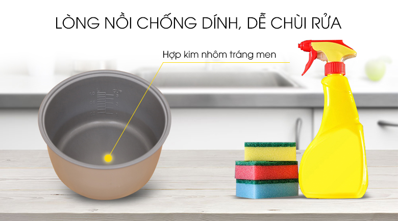 Lòng nồi cơm điện Panasonic 1 lít SR-MVN107LRA Lòng nồi cơm điện Panasonic 1 lít SR-MVN107LRA