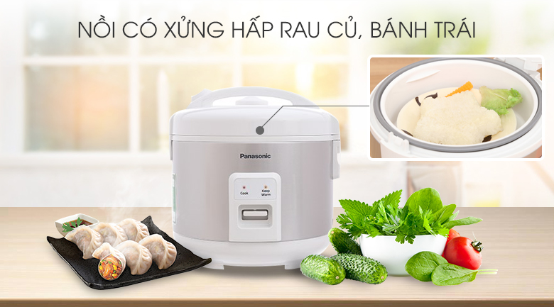 Xửng hấp nồi cơm điện Panasonic 1 lít SR-MVN107LRA Xửng hấp nồi cơm điện Panasonic 1 lít SR-MVN107LRA