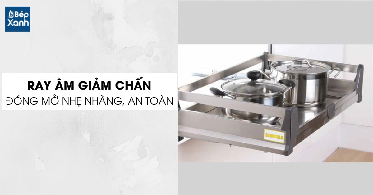 Hệ thống ray âm cho chuyển động nhẹ nhàng