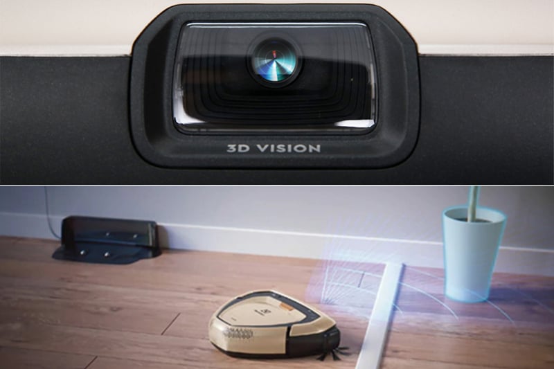 Hệ thống định vị 3D - Robot hút bụi Electrolux PI91-5SSM 36W