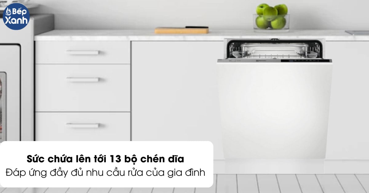 Máy rửa chén Electrolux ESL5343LO sức chứa 13 bộ Châu Âu