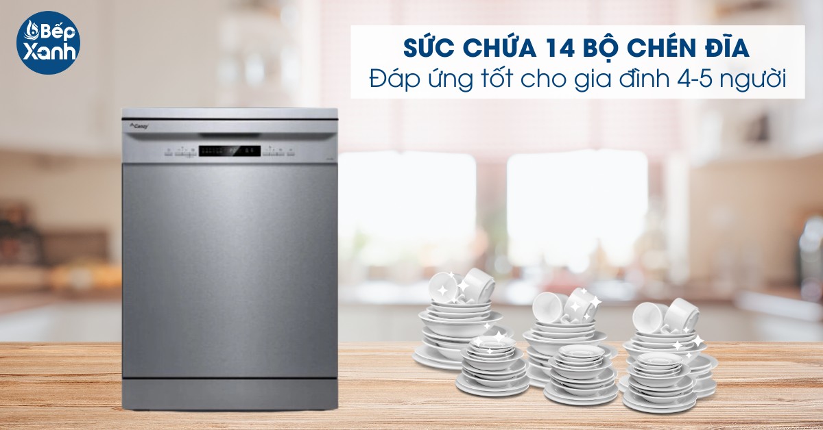 Sức chứa lớn phù hợp cho gia đình đông thành viên