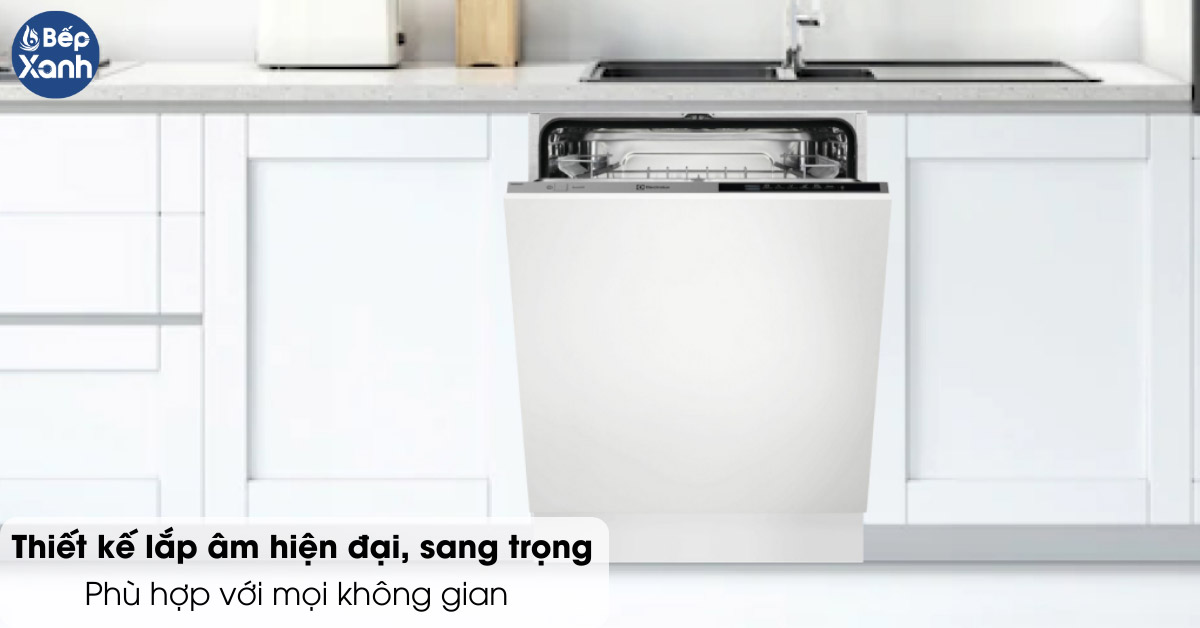 Máy rửa chén Electrolux ESL5343LO thiết kế gọn gàng, tinh tế