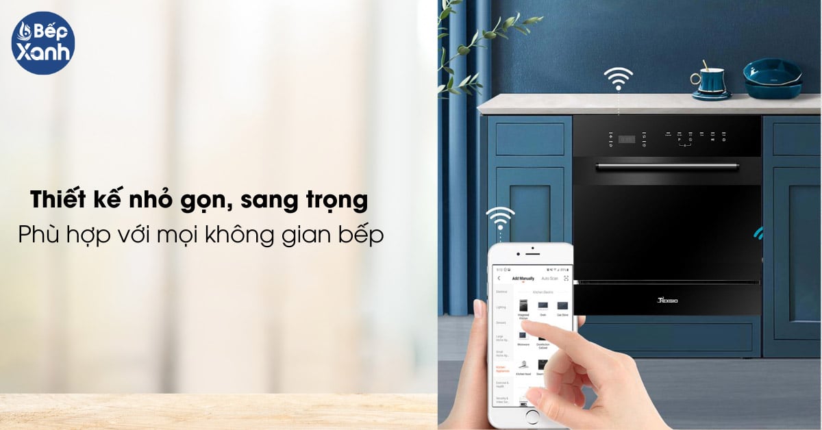 Thiết kế lắp âm tủ hiện đại