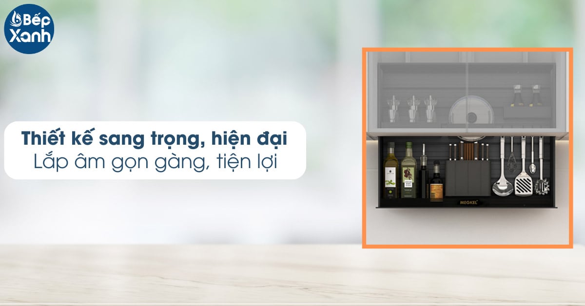 Giá gia vị điện Garis ML05.80X thiết kế sang trọng