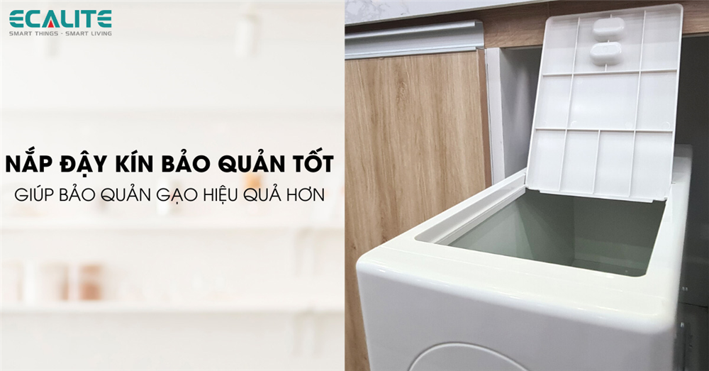 Nắp đậy kín bảo quản gạo an toàn Nắp đậy kín bảo quản gạo an toàn