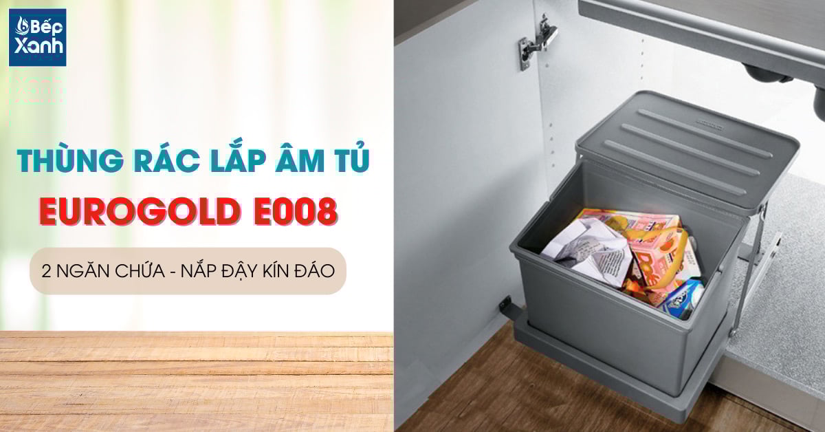 Thùng rác ngăn mùi Eurogold E008