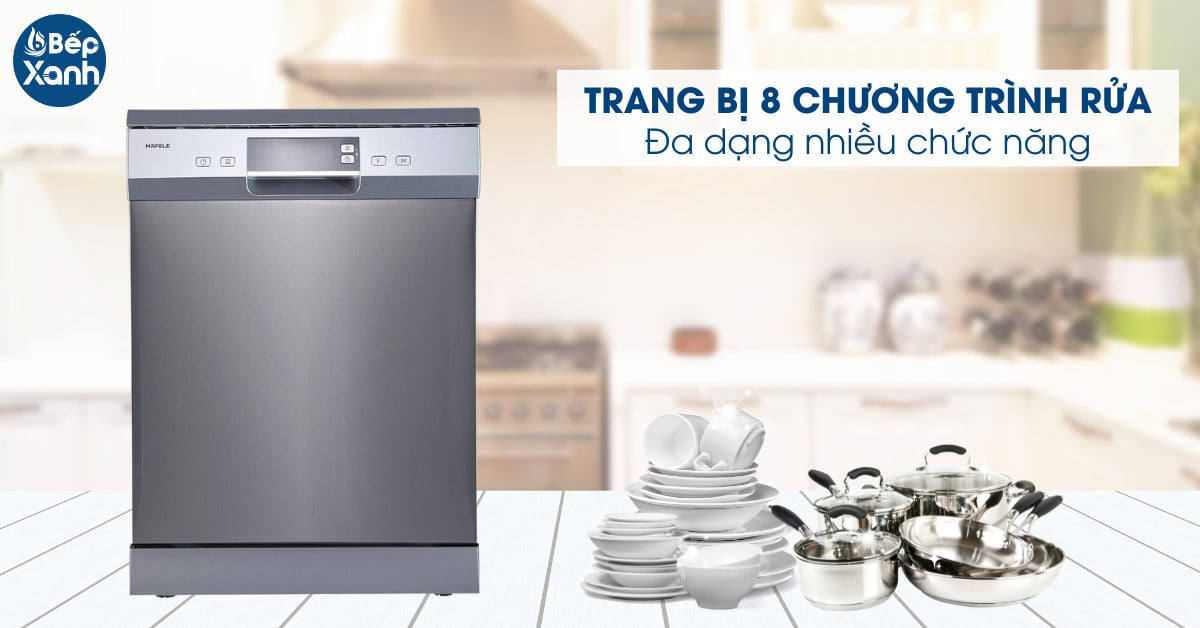 8 chương trình rửa đa dạng