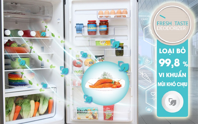 Hệ thống khử mùi hiệu quả FreshTaste
