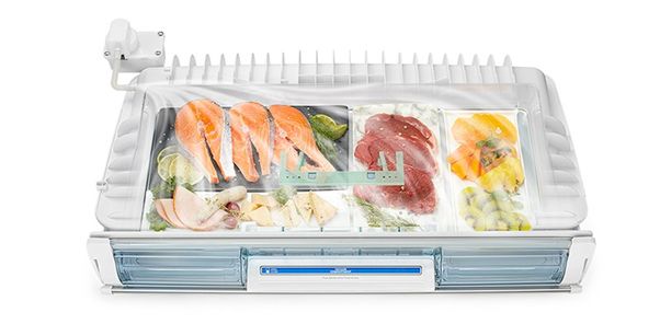 Ngăn chân không Vacuum Compartment độc quyền của Hitachi 