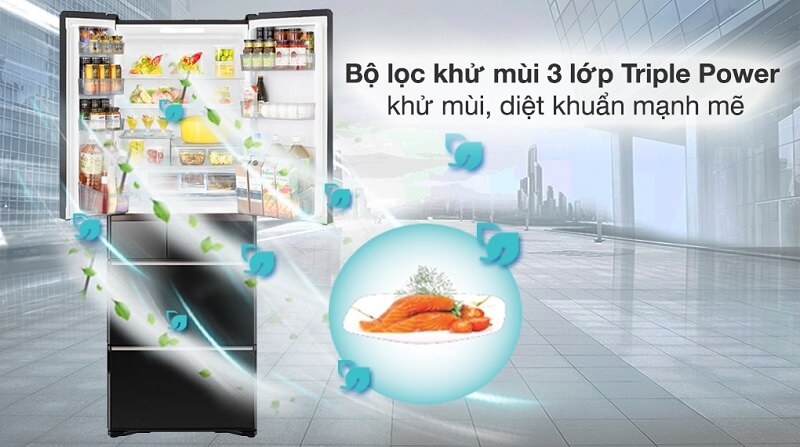 Công nghệ làm sạch Triple Power 