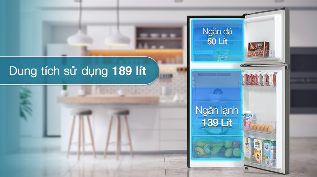 Tủ lạnh Beko Inverter 189 lít RDNT201I50VK - Ngăn đá, ngăn lạnh Tủ lạnh Beko Inverter 189 lít RDNT201I50VK - Ngăn đá, ngăn lạnh