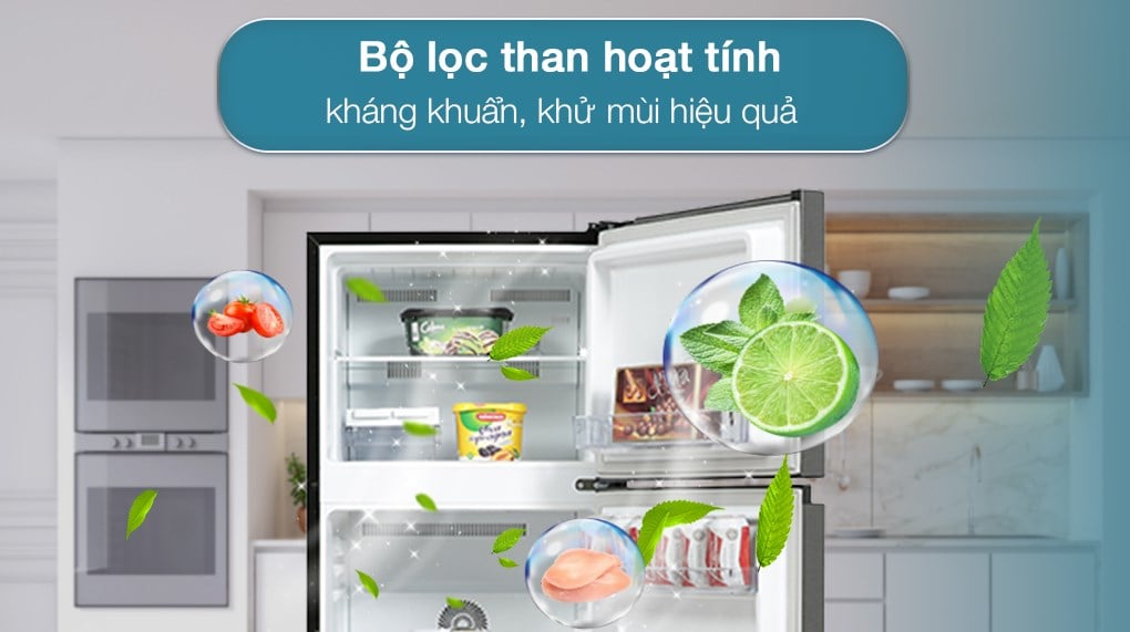 Tủ lạnh Beko Inverter 189 lít RDNT201I50VK - Công nghệ kháng khuẩn, khử mùi Tủ lạnh Beko Inverter 189 lít RDNT201I50VK - Công nghệ kháng khuẩn, khử mùi