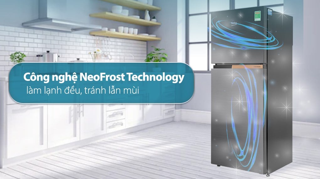 Tủ lạnh Beko Inverter 189 lít RDNT201I50VK - Công nghệ làm lạnh Tủ lạnh Beko Inverter 189 lít RDNT201I50VK - Công nghệ làm lạnh