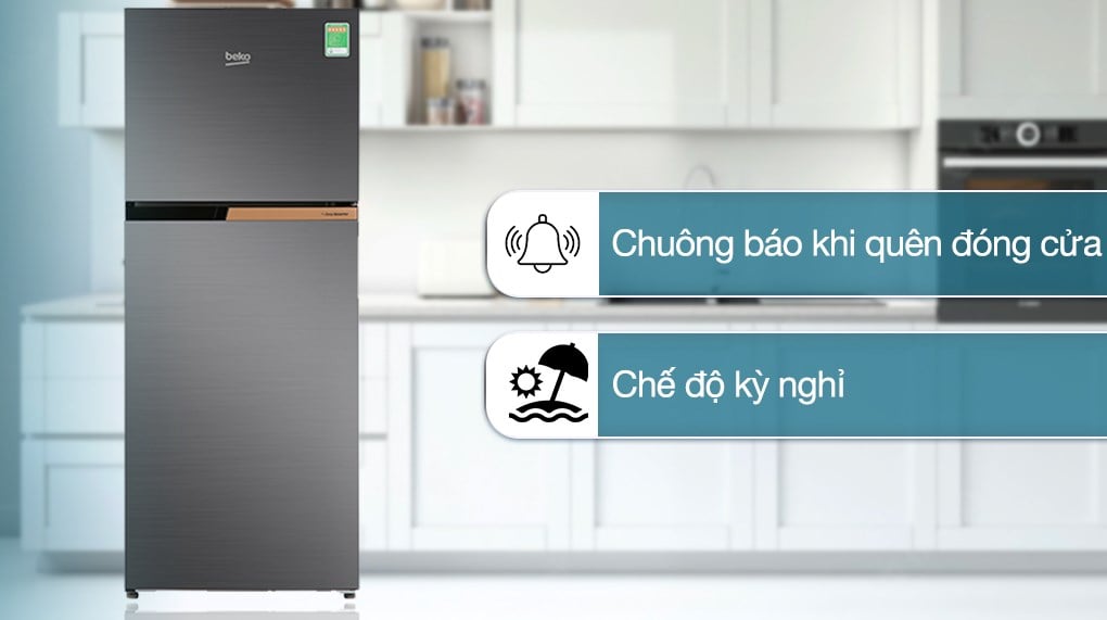 Tủ lạnh Beko Inverter 189 lít RDNT201I50VK - Tiện ích Tủ lạnh Beko Inverter 189 lít RDNT201I50VK - Tiện ích