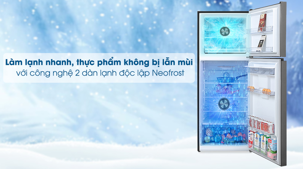 2 dàn lạnh độc lập - Tủ lạnh Beko Inverter 375 lít RDNT401E50VZDK Mới 2020 2 dàn lạnh độc lập - Tủ lạnh Beko Inverter 375 lít RDNT401E50VZDK Mới 2020
